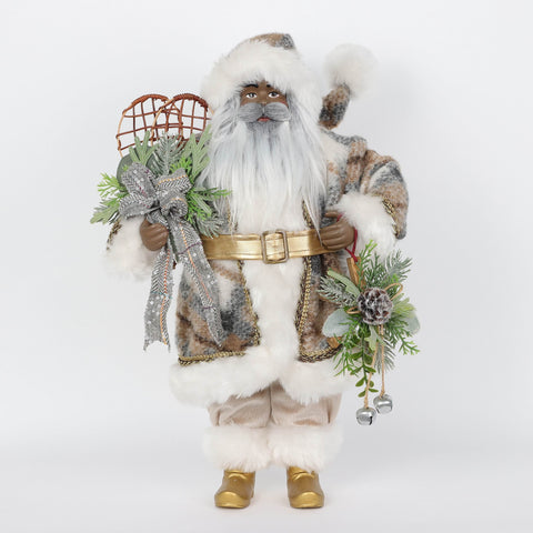 Christmas 12.0*5.5*19.0'' Santa Décor | Christmas Decor | Festive Holiday Decoration