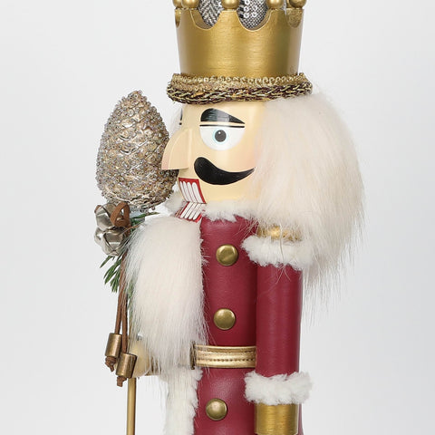 Christmas 4.0*4.0*19.5'' Mdf Nutcracker Décor | Christmas Decor | Festive Holiday Decoration