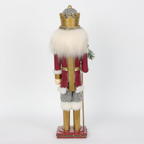 Christmas 4.0*4.0*19.5'' Mdf Nutcracker Décor | Christmas Decor | Festive Holiday Decoration