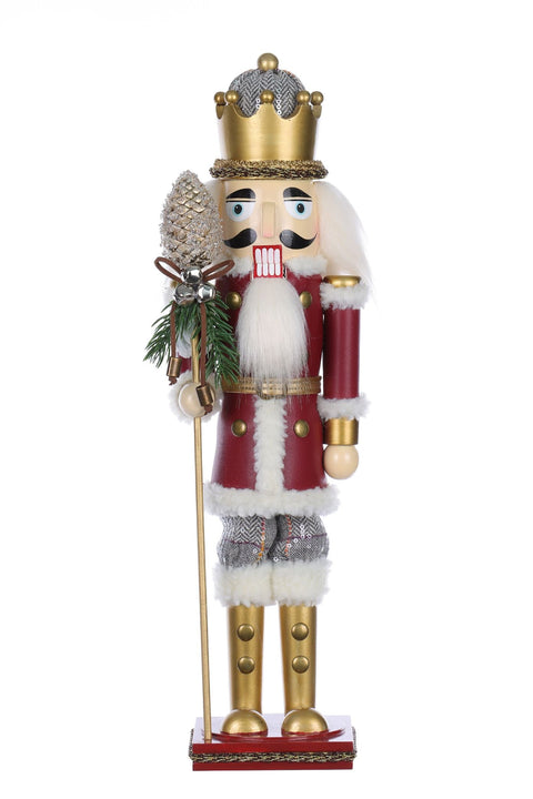 Christmas 4.0*4.0*19.5'' Mdf Nutcracker Décor | Christmas Decor | Festive Holiday Decoration