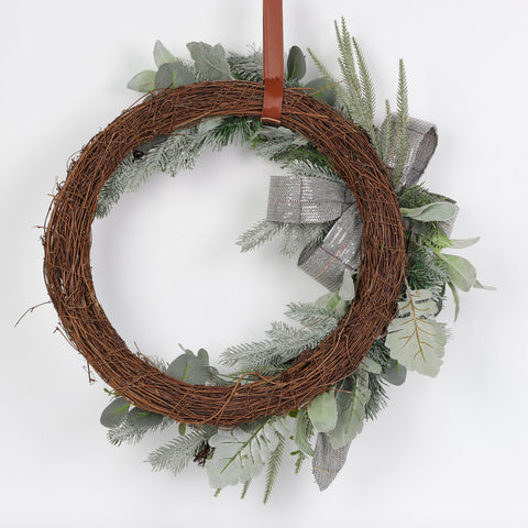 Christmas 25.0*7.0*25.0''Wreath Décor | Christmas Decor | Festive Holiday Decoration