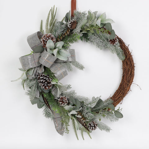 Christmas 25.0*7.0*25.0''Wreath Décor | Christmas Decor | Festive Holiday Decoration