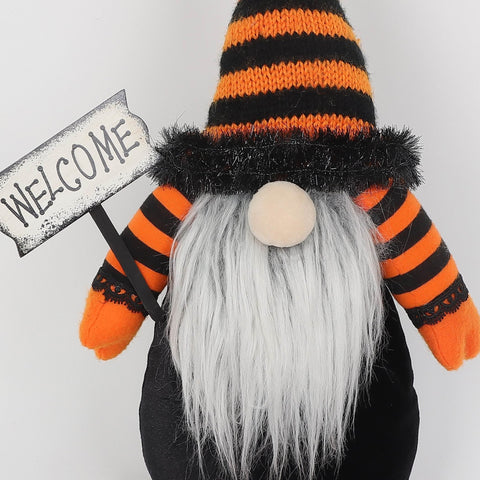 12"H Halloween Gnome Décor