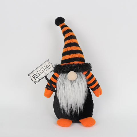 12"H Halloween Gnome Décor
