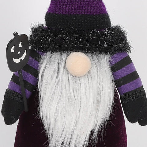 12"H Halloween Gnome Décor