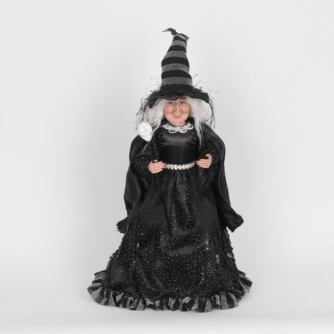 14"H Witch Decoration