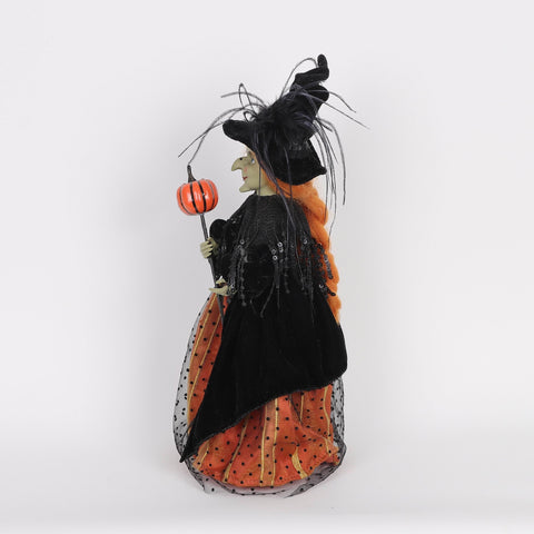 14"H Witch Decoration