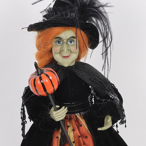 14"H Witch Decoration