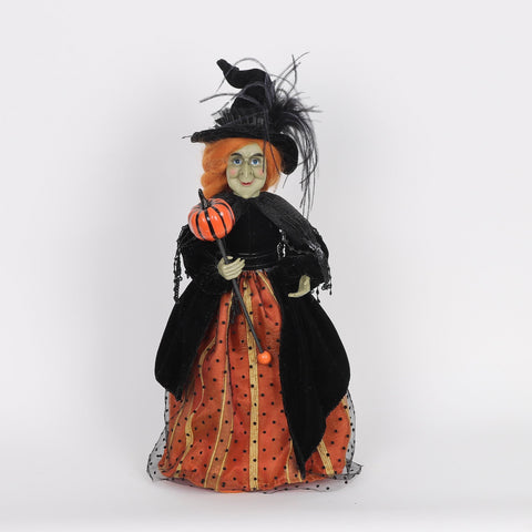 14"H Witch Decoration