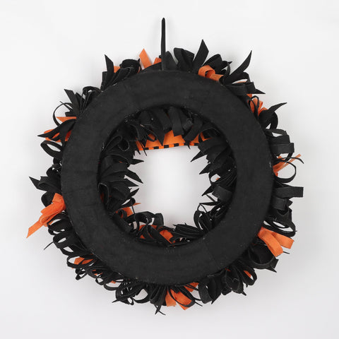 20*4'' Trick Or Treat Pumpkin Wreath Décor