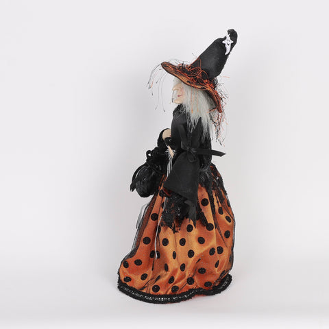 14"H Witch Decoration