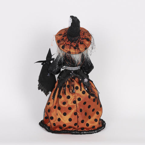 14"H Witch Decoration