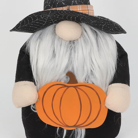 14"H Halloween Gnome Décor