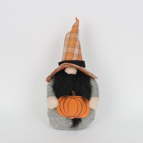 14"H Halloween Gnome Décor
