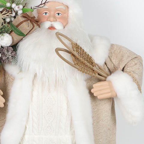 Christmas 23.0*15.0*42.0''Santa Décor | Christmas Decor | Festive Holiday Decoration