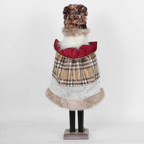 Christmas 11.0*6.0*24.0'' Mdf Nutcracker Décor | Christmas Decor | Festive Holiday Decoration