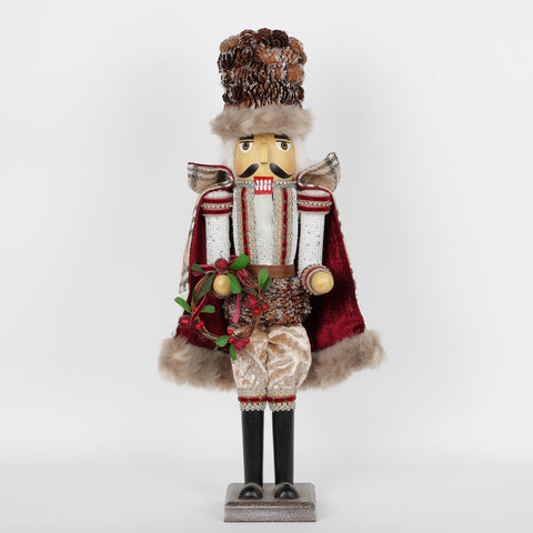 Christmas 11.0*6.0*24.0'' Mdf Nutcracker Décor | Christmas Decor | Festive Holiday Decoration