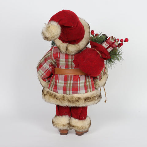 Christmas 15.0*8.0*23.0''Santa Décor | Christmas Decor | Festive Holiday Decoration
