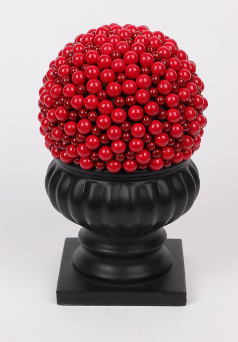 11 Inch Red Berry Centre Piece