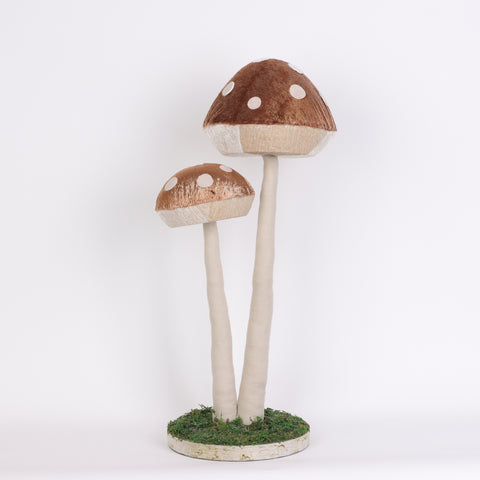 11*8*21" 2Ct. Mushroom Décor