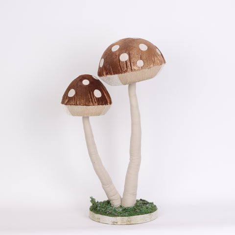11*8*21" 2Ct. Mushroom Décor
