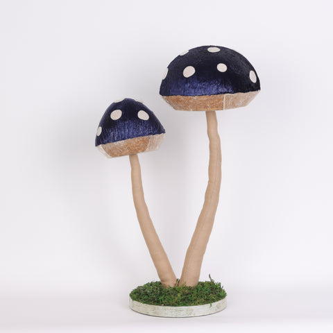 11*8*21" 2Ct. Mushroom Décor