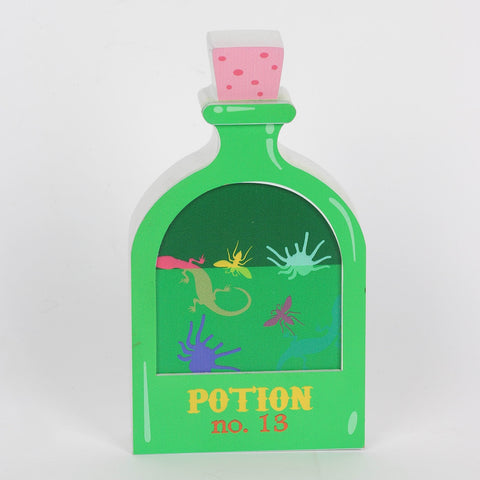 Halloween Witch's Brew Potion Bottle Déco