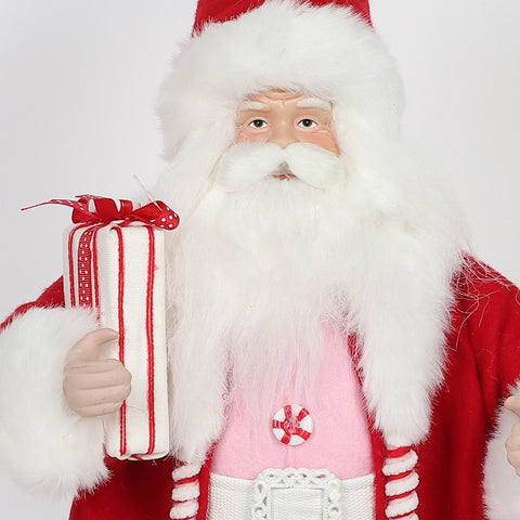 Christmas 11.0*5.5*20.0''Santa Décor | Christmas Decor | Festive Holiday Decoration