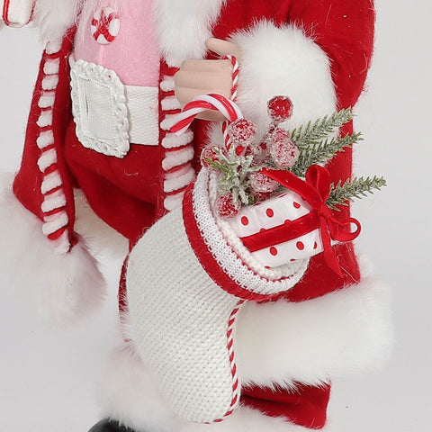 Christmas 11.0*5.5*20.0''Santa Décor | Christmas Decor | Festive Holiday Decoration