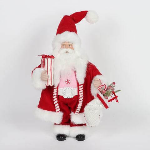 Christmas 11.0*5.5*20.0''Santa Décor | Christmas Decor | Festive Holiday Decoration