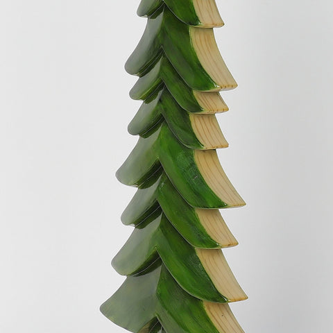 Christmas 5.75*4*16.5'' Green Resin Tree W/Mdf Base Décor | Christmas Decor | Festive Holiday Decoration