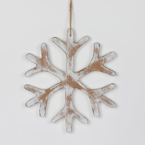 Christmas 10.0*0.7*11.5'' Wdf Snowflake Ornament | Christmas Decor | Festive Holiday Decoration