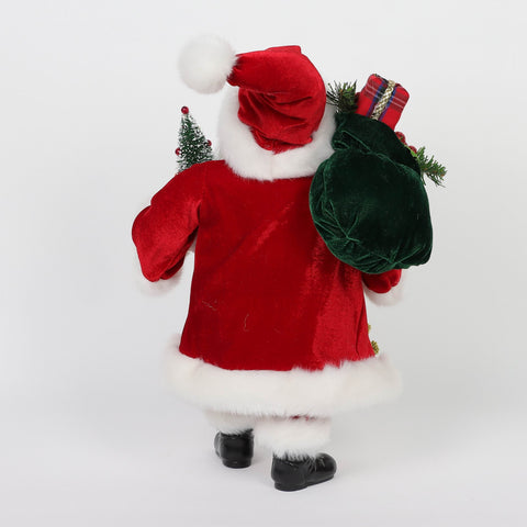 Christmas 12.0*11.0*17.0''Santa Décor | Christmas Decor | Festive Holiday Decoration