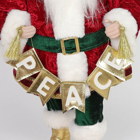 Christmas 10.0*4.5*18.5''Santa Décor | Christmas Decor | Festive Holiday Decoration