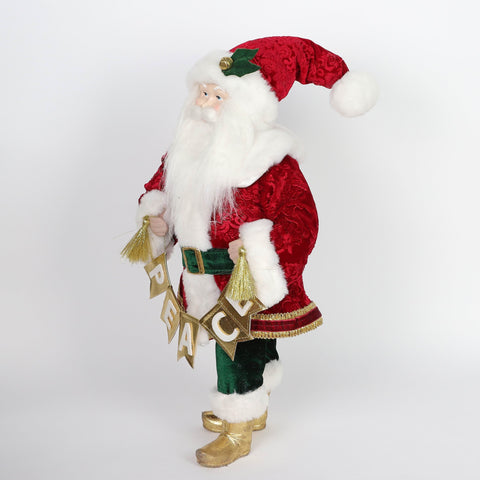 Christmas 10.0*4.5*18.5''Santa Décor | Christmas Decor | Festive Holiday Decoration