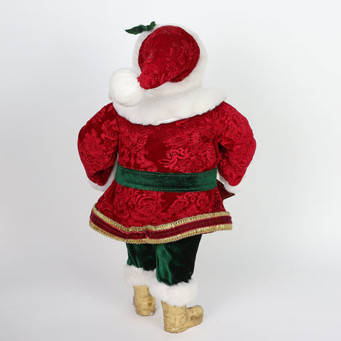 Christmas 10.0*4.5*18.5''Santa Décor | Christmas Decor | Festive Holiday Decoration