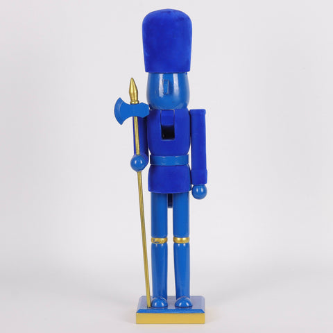 Christmas Blue Nutcracker - Tabletop Décor