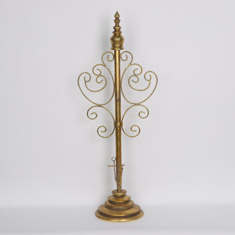 Christmas Gold Iron Décor - Elegant Tall Holiday Decoration