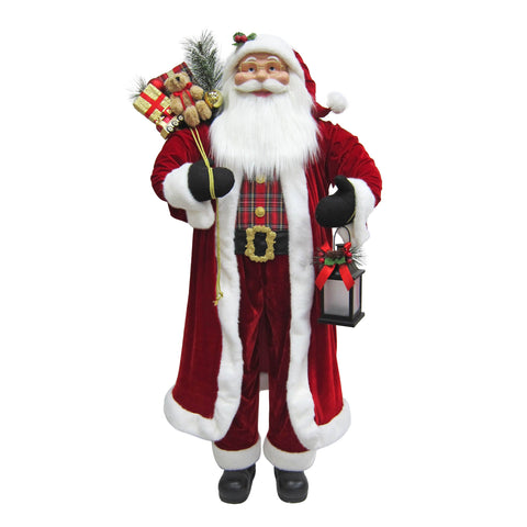 60" Standing Santa | Christmas Decor | Festive Holiday Decoration