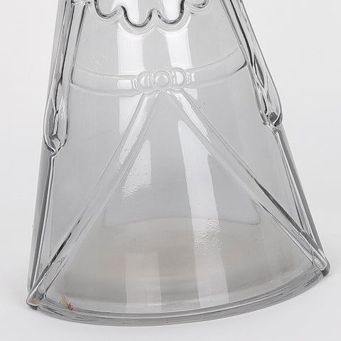 Set Of 2 Glass Candle Holder Decoration | Glass Vase | Table Centerpiece