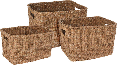 Laundry Basket 3 Sizes Rectangle