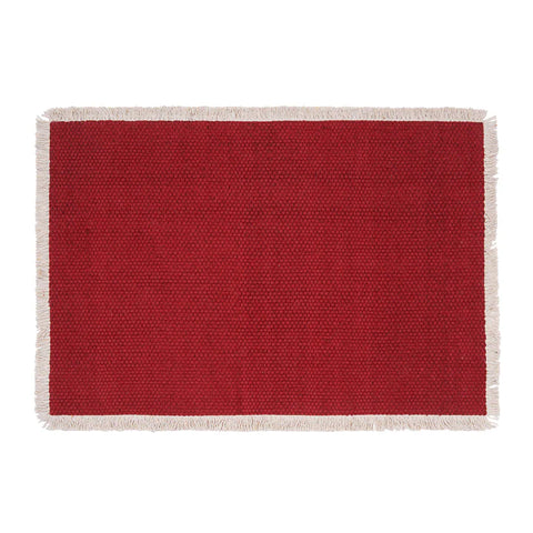 Fringed Cherry Placemat 14in. x 20in.