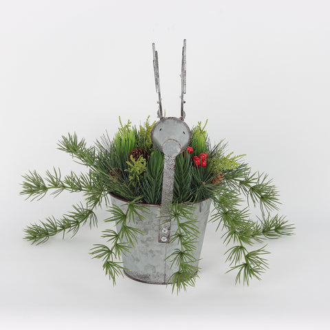 Christams Reindeer Planter Basket
