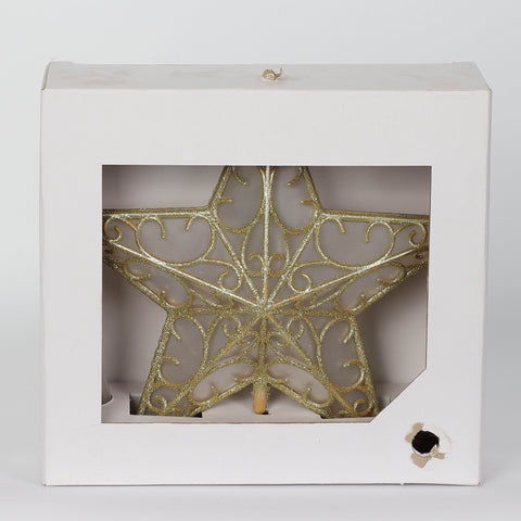 Christmas 9.25*3.25*8.5'' Tree Topper Décor