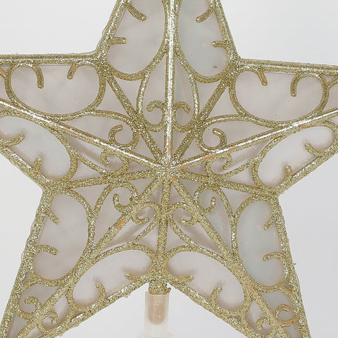 Christmas 9.25*3.25*8.5'' Tree Topper Décor