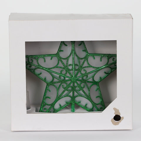 Christmas 9.25*3.25*8.5'' Tree Topper Décor