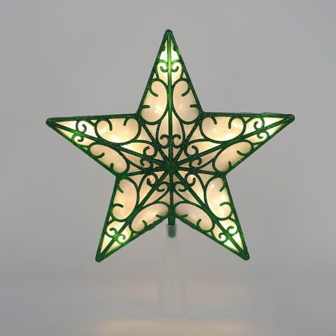 Christmas 9.25*3.25*8.5'' Tree Topper Décor