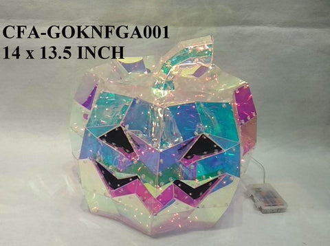 Halloween Plastic Deor w/LED
