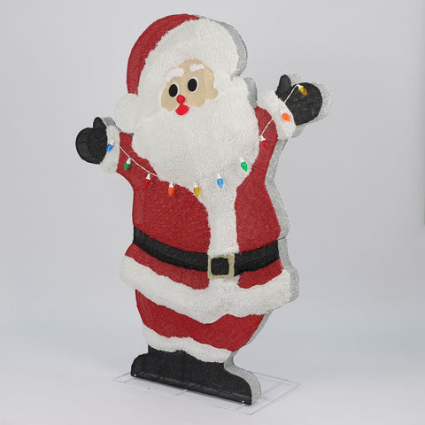 Christmas Santa W/ Led Light