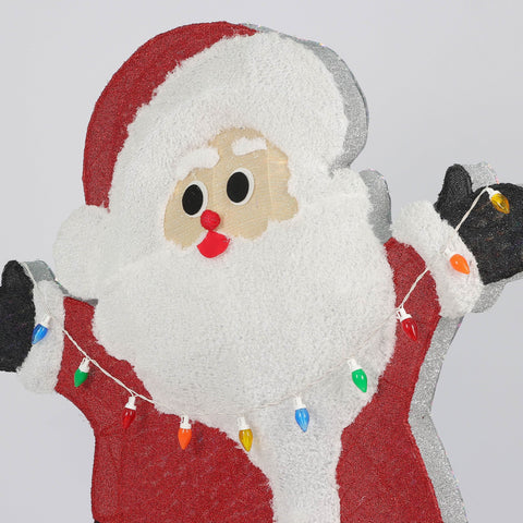 Christmas Santa W/ Led Light